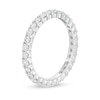 Thumbnail Image 1 of Previously Owned - 3/4 CT. T.W. Diamond Eternity Wedding Band in 14K White Gold