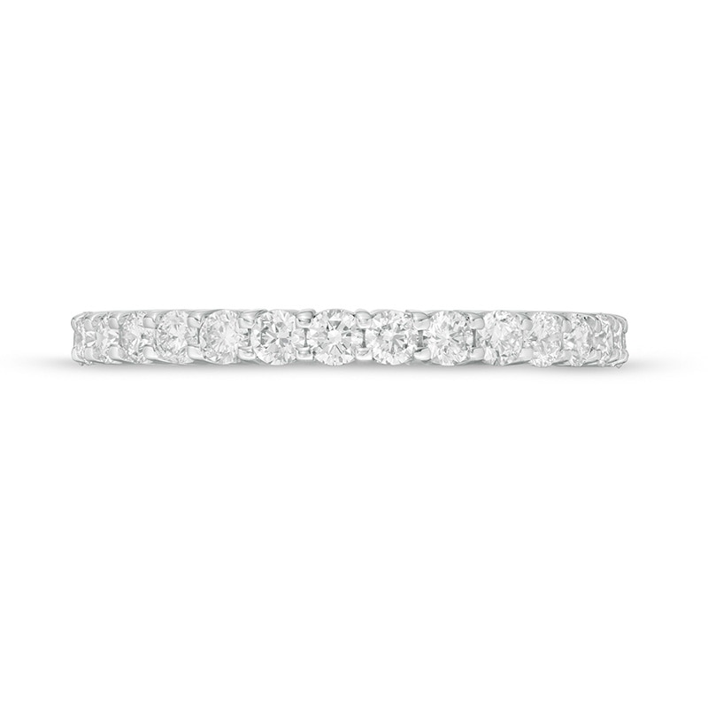 Previously Owned - 3/4 CT. T.W. Diamond Eternity Wedding Band in 14K White Gold