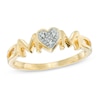 Thumbnail Image 1 of Previously Owned - Diamond Accent "MOM" Ring in 10K Gold