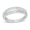 Thumbnail Image 1 of Previously Owned - 1/2 CT. T.W. Square-Cut Diamond Wedding Band in 10K White Gold