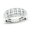 Thumbnail Image 1 of Previously Owned - 1 CT. T.W. Diamond Dome Anniversary Band in 10K White Gold