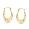 Thumbnail Image 1 of Previously Owned - Hoop Earrings in 14K Gold