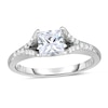 Thumbnail Image 1 of Previously Owned - 5/8 CT. T.W. Princess-Cut Diamond Split Shank Engagement Ring in 14K White Gold