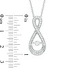 Thumbnail Image 1 of Previously Owned - 1/2 CT. T.W. Diamond Infinity Pendant in 10K White Gold