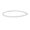 Thumbnail Image 1 of Previously Owned - 7/8 CT. T.W. Diamond Bangle in 14K White Gold