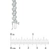 Thumbnail Image 3 of Previously Owned - 1/10 CT. T.W. Diamond "S" Tennis Bracelet in Sterling Silver - 7.25"