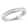 Thumbnail Image 1 of Previously Owned - 1/4 CT. T.W. Diamond Wedding Band in Platinum