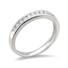 Thumbnail Image 2 of Previously Owned - 1/4 CT. T.W. Diamond Wedding Band in Platinum