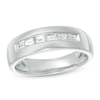 Thumbnail Image 1 of Previously Owned - 1/2 CT. T.W. Baguette Diamond Wedding Band in 14K White Gold