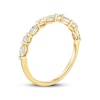 Thumbnail Image 2 of Previously Owned - 1/4 CT. T.W. Marquise and Round Diamond Alternating Stackable Band in 14K Gold