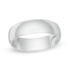 Thumbnail Image 0 of Previously Owned - Men's 6.0mm Polished Wedding Band in 10K White Gold