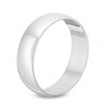 Thumbnail Image 1 of Previously Owned - Men's 6.0mm Polished Wedding Band in 10K White Gold