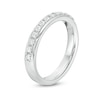 Thumbnail Image 3 of Previously Owned - 1/2 CT. T.W. Diamond Wedding Band in 10K White Gold