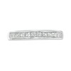 Thumbnail Image 3 of Previously Owned - 5/8 CT. T.W. Princess-Cut Diamond Wedding Band in 10K White Gold