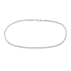 Thumbnail Image 1 of Previously Owned - Rope Chain Anklet in 14K White Gold - 10"