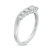Thumbnail Image 3 of Previously Owned - 1/2 CT. T.W. Diamond Contour Wedding Band in 10K White Gold