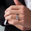 Thumbnail Image 2 of Previously Owned - 1/20 CT. T.W. Diamond Wedding Band in Sterling Silver