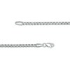 Thumbnail Image 2 of Previously Owned - Ladies' 2.25mm Round Box Chain Necklace in 14K White Gold - 20"