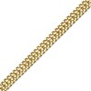 Thumbnail Image 1 of Previously Owned - Ladies' 5.45mm Double Row Curb Chain Bracelet in 10K Gold - 7.25&quot;