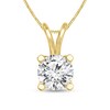 Thumbnail Image 1 of Previously Owned - 1/2 CT. Diamond Solitaire Pendant in 14K Gold