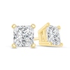 Thumbnail Image 1 of Previously Owned - 1/3 CT. T.W. Princess-Cut Diamond Solitaire Stud Earrings in 14K Gold (I/VS2)