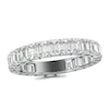 Thumbnail Image 0 of Previously Owned - 3 CT. T.W. Emerald-Cut Diamond Eternity Band in Platinum