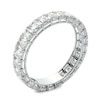 Thumbnail Image 1 of Previously Owned - 3 CT. T.W. Emerald-Cut Diamond Eternity Band in Platinum