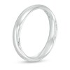 Thumbnail Image 3 of Previously Owned - 4.0mm Lightweight Comfort-Fit Wedding Band in 10K White Gold