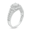 Thumbnail Image 2 of Previously Owned - 1-1/2 CT. T.W. Diamond Cushion Frame Collar Engagement Ring in 14K White Gold