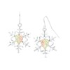 Thumbnail Image 1 of Previously Owned - Black Hills Gold Snowflake Drop Earrings in Sterling Silver