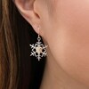 Thumbnail Image 2 of Previously Owned - Black Hills Gold Snowflake Drop Earrings in Sterling Silver