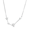 Thumbnail Image 1 of Previously Owned - Diamond Accent Aquarius Constellation Necklace in Sterling Silver