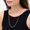 Thumbnail Image 2 of Previously Owned - 2.6mm Elongated Link Chain Necklace in Solid 14K Gold - 24"
