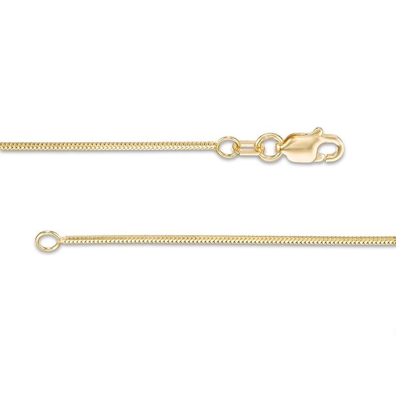 Main Image 3 of Previously Owned - 1.0mm Snake Chain Necklace in Solid 14K Gold - 20"