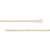 Thumbnail Image 2 of Previously Owned - 1.5mm Singapore Chain Necklace in 10K Gold - 20"