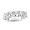 Thumbnail Image 1 of Previously Owned - 2 CT. T.W. Princess-Cut Diamond Five Stone Anniversary Band in Platinum