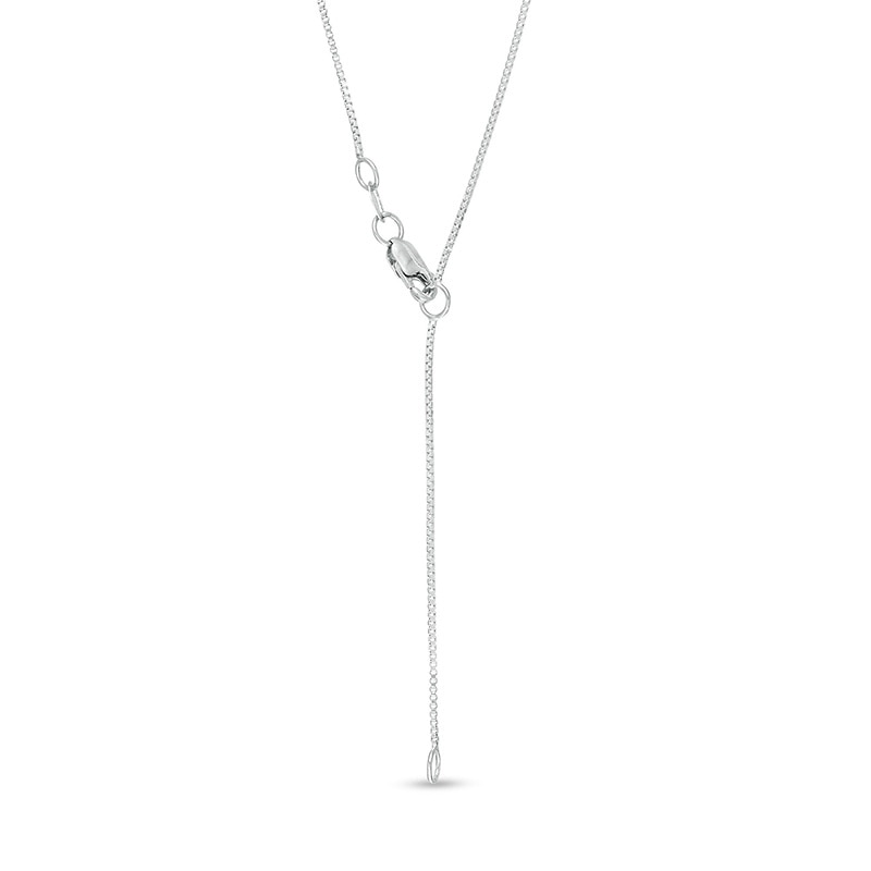 Main Image 3 of Previously Owned - Diamond Accent Solitaire Celtic Knot Pendant in Sterling Silver
