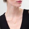 Thumbnail Image 1 of Previously Owned - Interlocking Hearts Necklace in 14K Gold