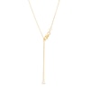 Thumbnail Image 2 of Previously Owned - Interlocking Hearts Necklace in 14K Gold