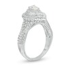 Thumbnail Image 3 of Previously Owned - 1 CT. T.W. Pear-Shaped Diamond Frame Split Shank Vintage-Style Engagement Ring in 14K White Gold