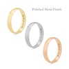 Thumbnail Image 2 of Previously Owned - 4.0mm Half-Round Engravable Wedding Band in 10K White, Yellow or Rose Gold (1 Line)