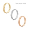 Thumbnail Image 4 of Previously Owned - 4.0mm Half-Round Engravable Wedding Band in 10K White, Yellow or Rose Gold (1 Line)