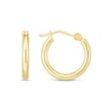 Thumbnail Image 1 of Previously Owned - 15.0mm Tube Hoop Earrings in 14K Gold