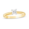 Thumbnail Image 0 of Previously Owned - 1/3 CT. Princess-Cut Diamond Solitaire Engagement Ring in 14K Gold (I/I2)