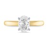 Thumbnail Image 2 of Previously Owned - 1 CT. Oval Diamond Solitaire Engagement Ring in 14K Gold (I/I2)