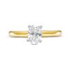 Thumbnail Image 4 of Previously Owned - 1 CT. Oval Diamond Solitaire Engagement Ring in 14K Gold (I/I2)