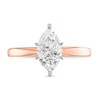 Thumbnail Image 3 of Previously Owned - 1 CT. Marquise Diamond Solitaire Engagement Ring in 14K Rose Gold (I/I2)