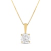 Thumbnail Image 1 of Previously Owned - 1 CT. Diamond Solitaire Pendant in 14K Gold