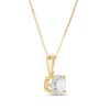 Thumbnail Image 2 of Previously Owned - 1 CT. Diamond Solitaire Pendant in 14K Gold