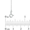 Thumbnail Image 2 of Previously Owned - 1 CT. T.W. Champagne Diamond Station Necklace in Sterling Silver
